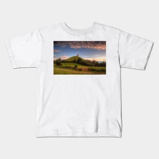 Glastonbury Tor View Kids T-Shirt